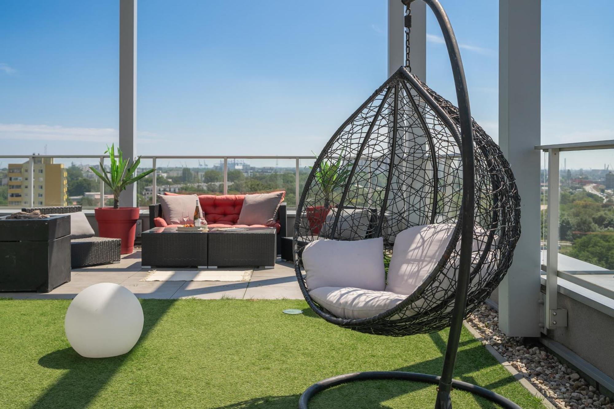 Symphony Baltica Towers Apartamenty Gdansk Luaran gambar